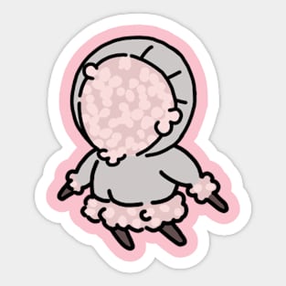 cherry blossom girl Sticker